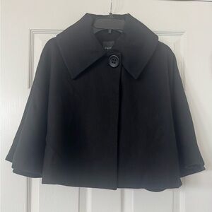 Express Black Women's Cape Jacket